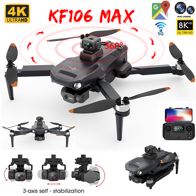 Rc Helicopter Charger - 2022 新 KF106 最大ドローン 8K プロフェッショナル