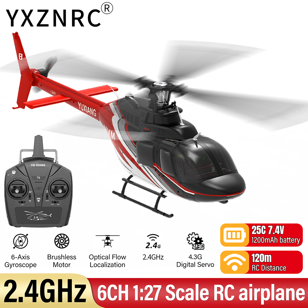 Rc Helicopter Gyro - YU XIANG RC 飛行機 2.4G 6CH