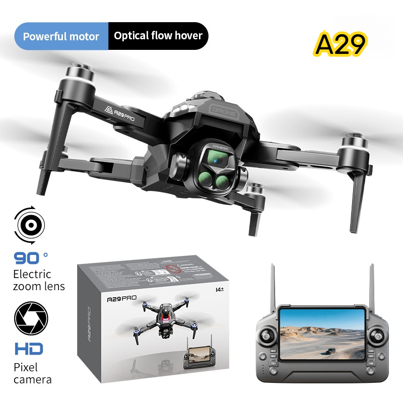 Rc Helicopter Case - RC FPVクアッドコプターA29メカスタイルドローン クールLEDフル障害物回避 5.6インチスクリーンRCドローン ティーンエイジャー、ホビーヤー向けプレゼント