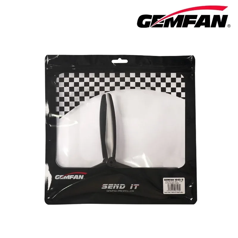 Rc Helicopter Remote Control - Gemfan-ナイロンファイバープロペラ,3ブレード,10 