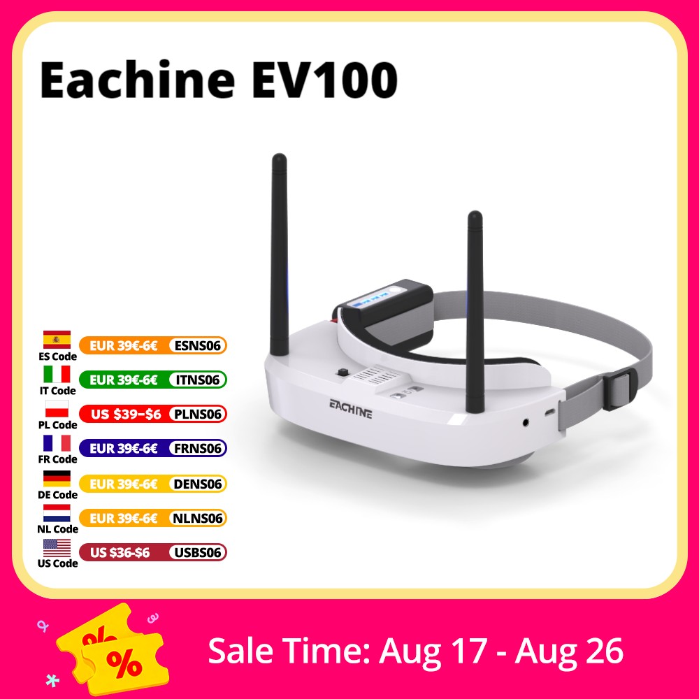 Rc Helicopter Case - Eachine EV100 720*540 5.8 グラム 72CH