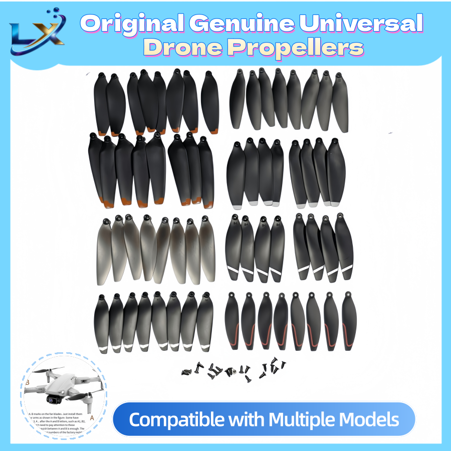 Rc Helicopter Blade - 2SET 16PCS オリジナル汎用ドローンブレード、ブラシレス RC ヘリコプタープロペラ、模型航空機翼アクセサリー