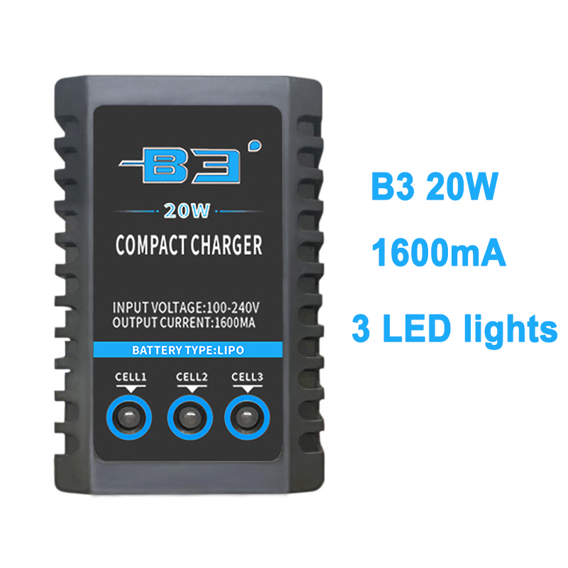 Rc Helicopter Charger - Rcヘリコプター用バランスバッテリー充電器,電源,lipo,20w,imaxrc,imax b3 pro,コンパクト2s,3s,eu,usプラグ