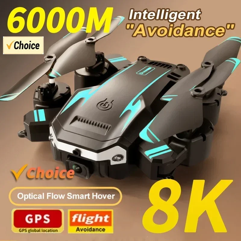 Rc Helicopter Case - G6 Pro 8Kデュアルカメラドローン、5G GPS 5KM FPV（360度）
