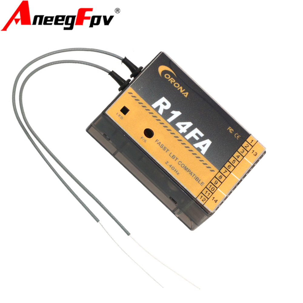 Rc Helicopter Remote Control - コロナ R14FA 14CH RC モデルレシーバー 10C
