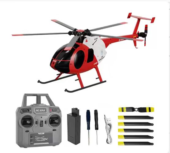 Rc Helicopter Nitro - C189 MD500 RCヘリコプター 1:28 4CH デュアルブラシレス