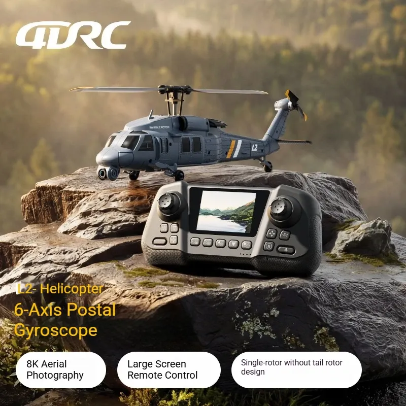 L2-DORN RC アパッチヘリコプター 8K 空撮カメラ - Rc Helicopter Single Rotor のレビューと価格