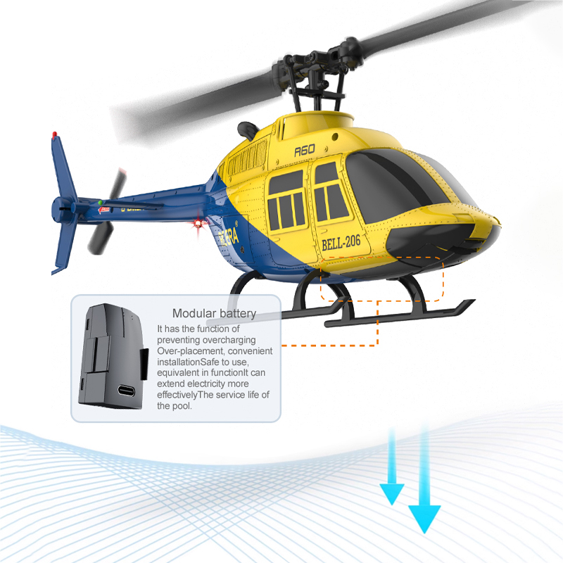 A60 RC ヘリコプター 2.4G 6軸ジャイロスコープ  - Rc Helicopter Gyro のレビューと価格