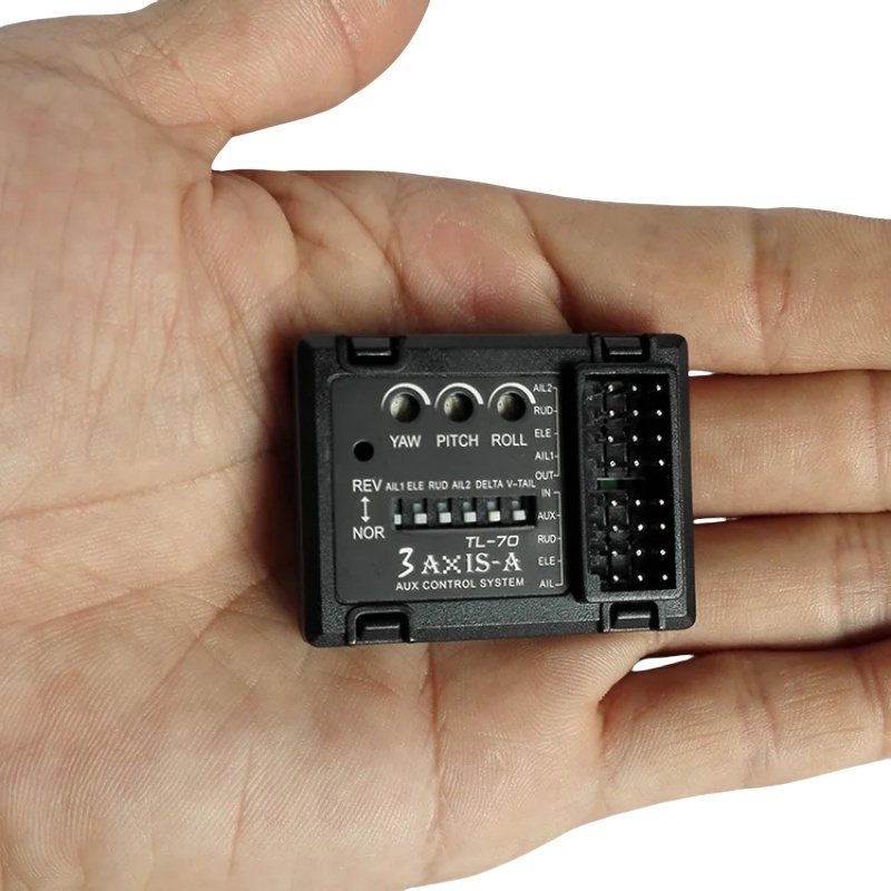 3軸ジャイロフライトコントローラーTL70オートバランススタ - Rc Helicopter Battery のレビューと価格