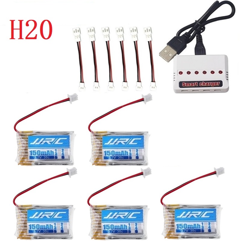 JJRC H20純正バッテリー 3.7V 150mAh JJ - Rc Helicopter Charger のレビューと価格