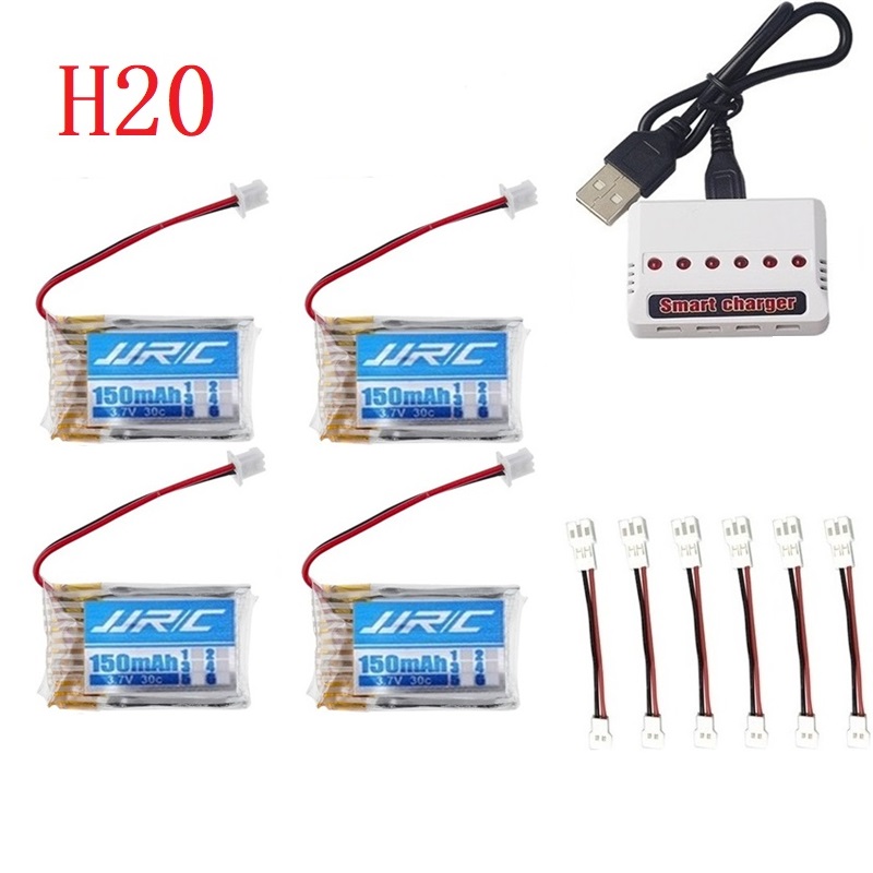 JJRC H20純正バッテリー 3.7V 150mAh JJ - Rc Helicopter Charger のレビューと価格