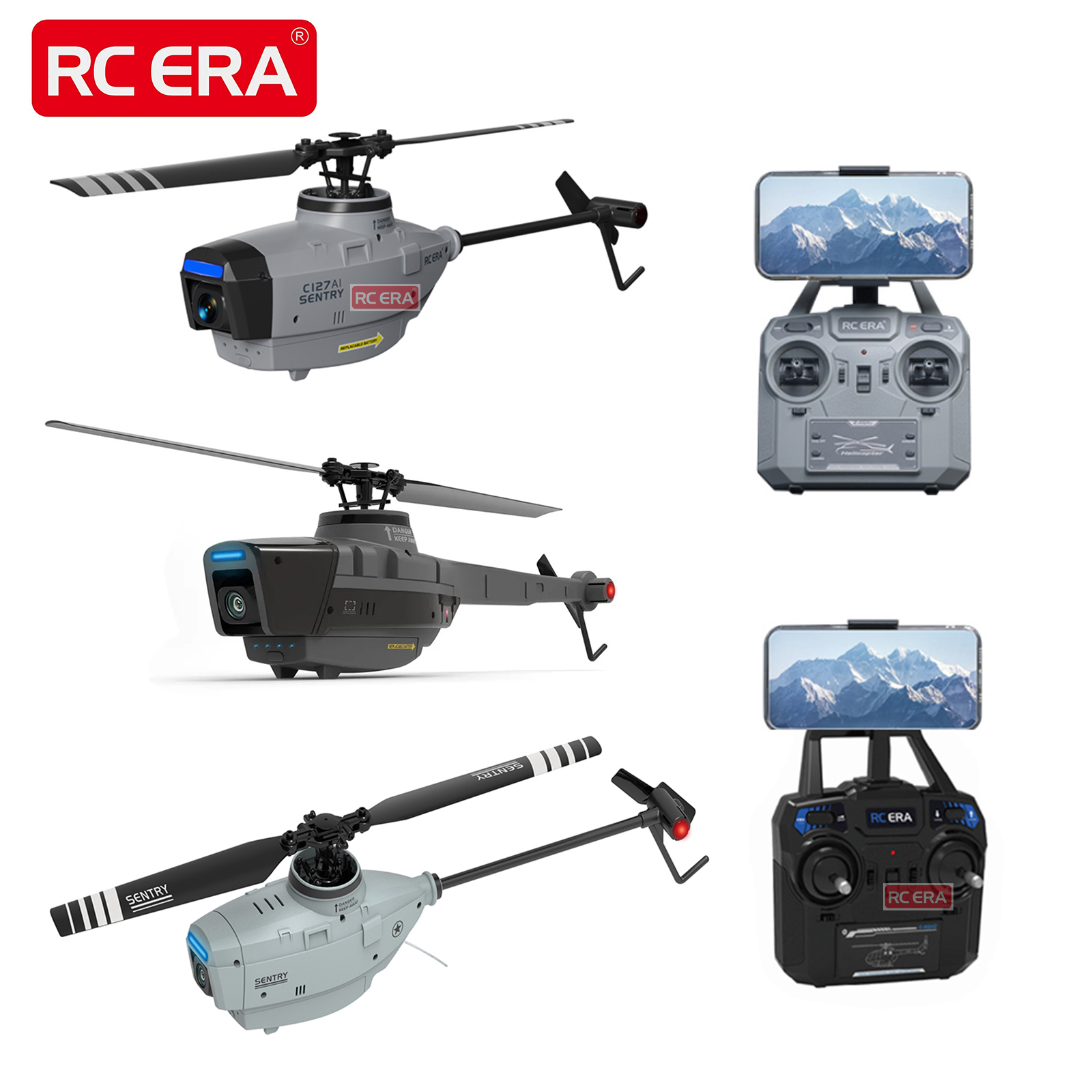 RC ERA C127AI C127 C128 2.4 グラ - Rc Helicopter Gyro のレビューと価格