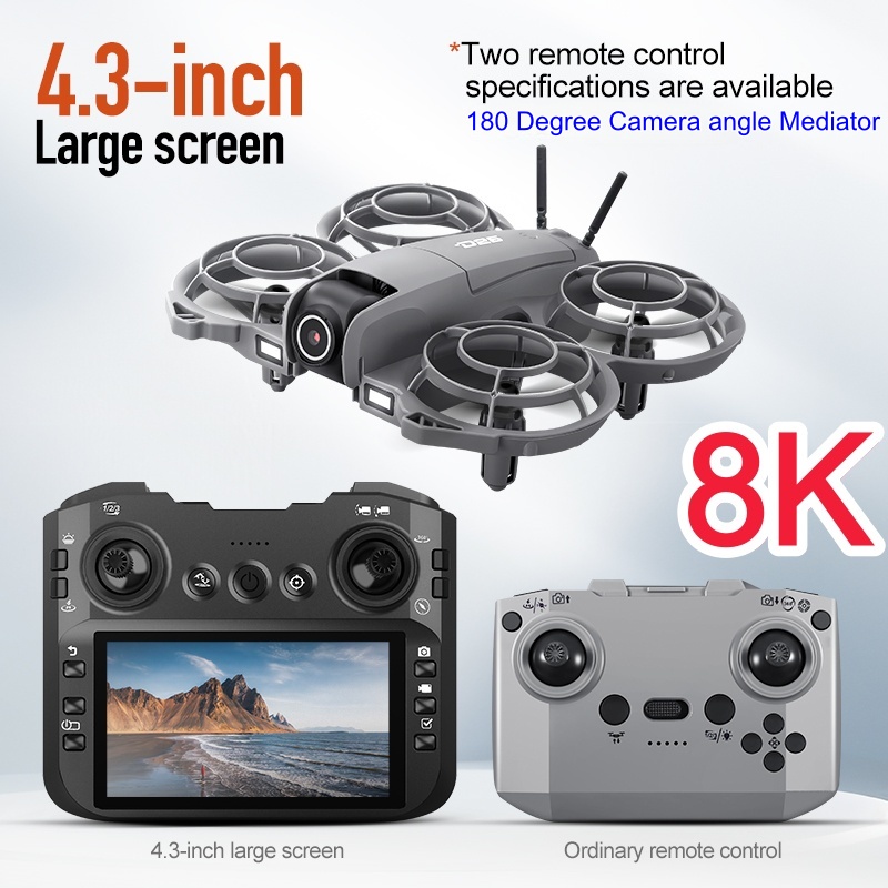 大型スクリーンリモコン付きRCドローン、8K HDカメラ搭載 - Rc Helicopter Large のレビューと価格