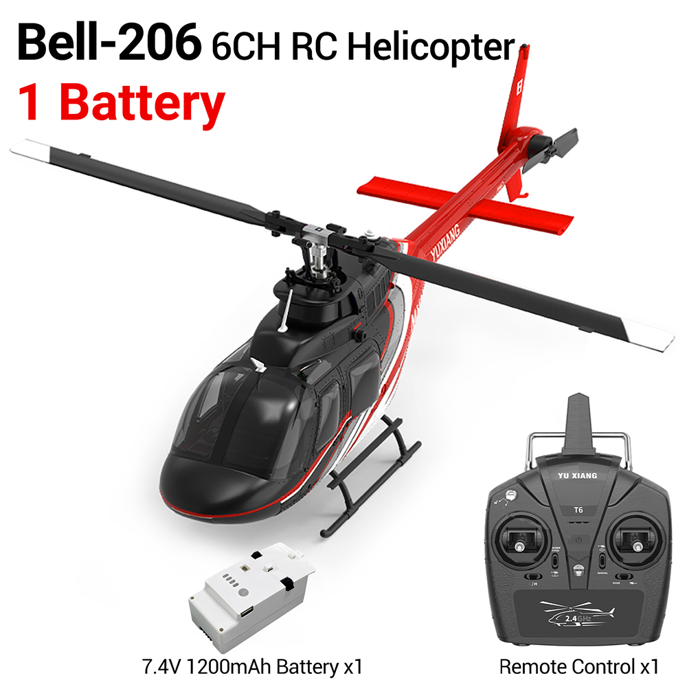 YU XIANG RC 飛行機 2.4G 6CH エルロンレ - Rc Helicopter Gyro のレビューと価格