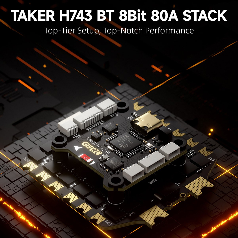 GEPRC TAKER H743 BT 8Bit 80A ス - Rc Helicopter Remote Control のレビューと価格