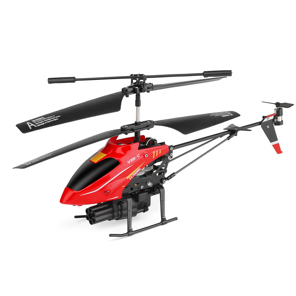 Wltoys RCヘリコプターV398-C 飛行機発射ヘリコ - Rc Helicopter Gyro のレビューと価格