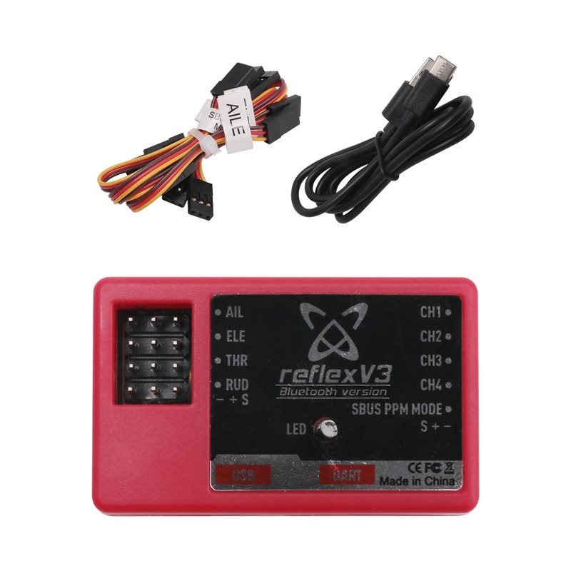 ABJG-For FMS Reflex V3 フライトコント - Rc Helicopter Gyro のレビューと価格