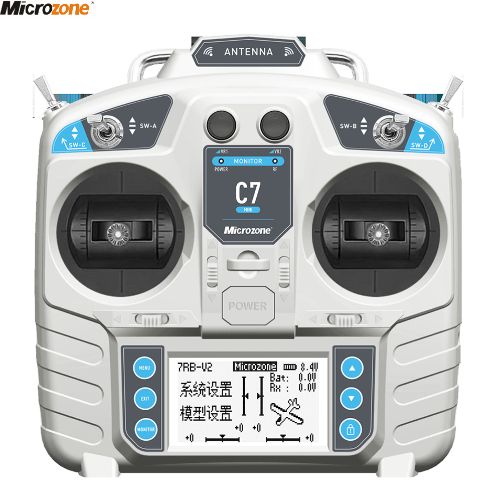 MicroZone MC7コントローラー C7 MINI送信 - Rc Helicopter Battery のレビューと価格