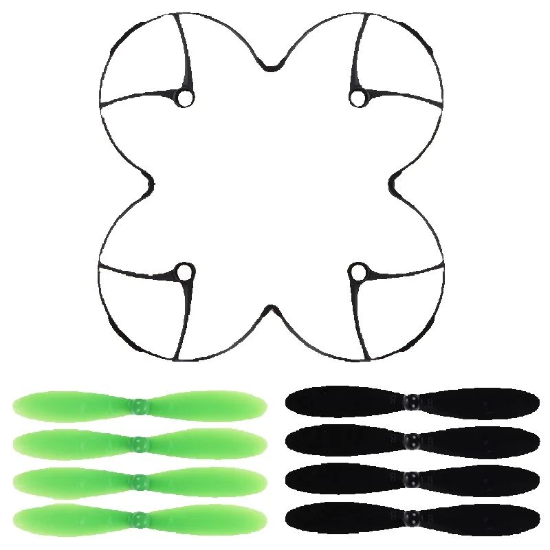 Hubsan X4/X6 プロペラガードリング + 8 個の - Rc Helicopter Battery のレビューと価格