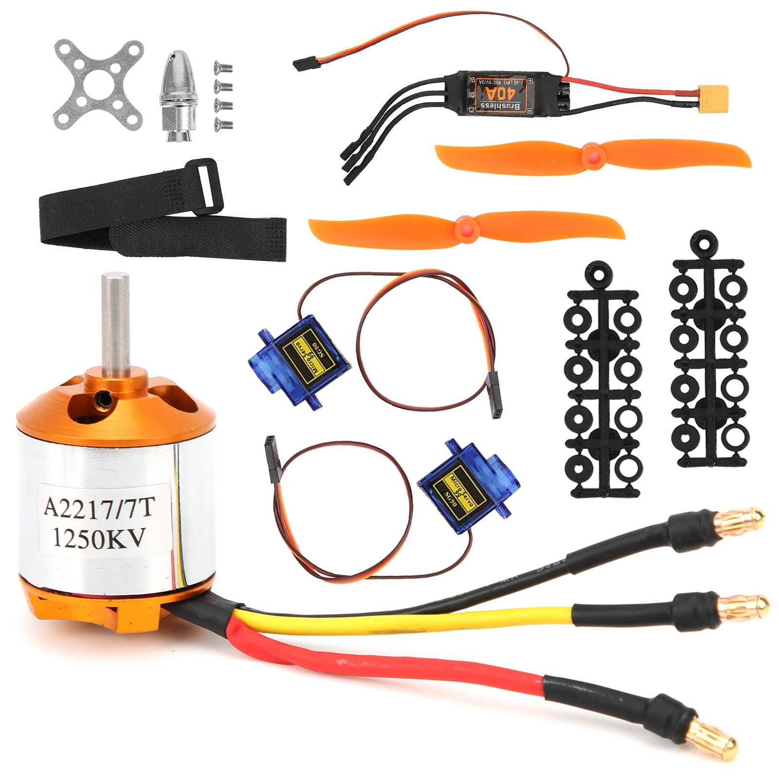 2217 KV1250モーター 8060プロペラ ステアリン - Rc Helicopter Motor のレビューと価格