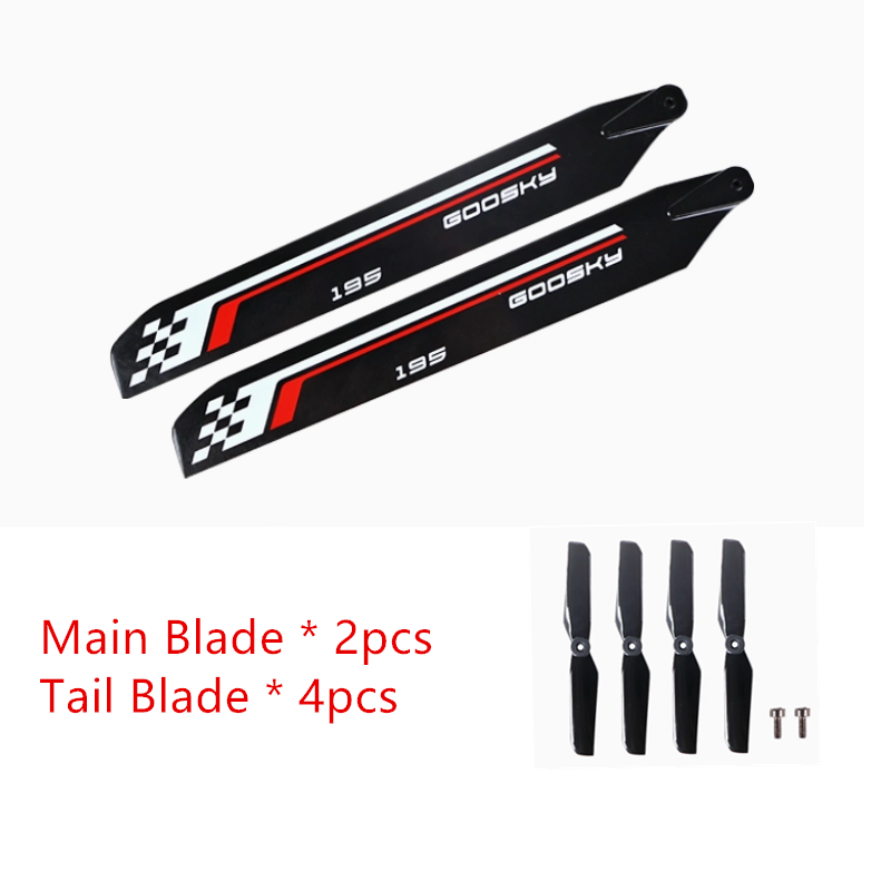 GOOSKY S2 Max / S2 Ultra 6CH R - Rc Helicopter Blade のレビューと価格