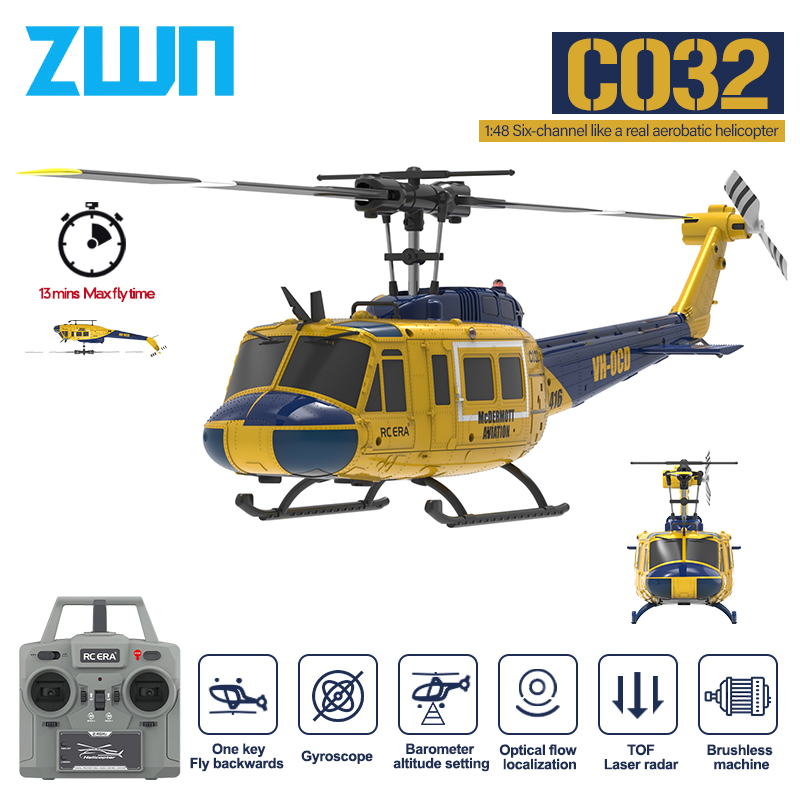 C032 RC ヘリコプター 2.4 グラム 6-Aixs  - Rc Helicopter Gyro のレビューと価格