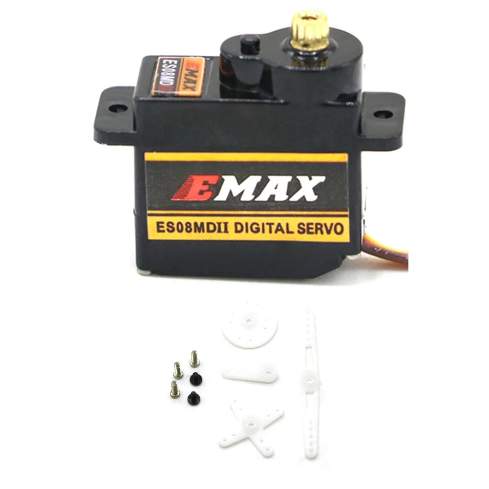 デジタルメタルサーボ,emax,es08mdii,es08m - Rc Helicopter Servo のレビューと価格