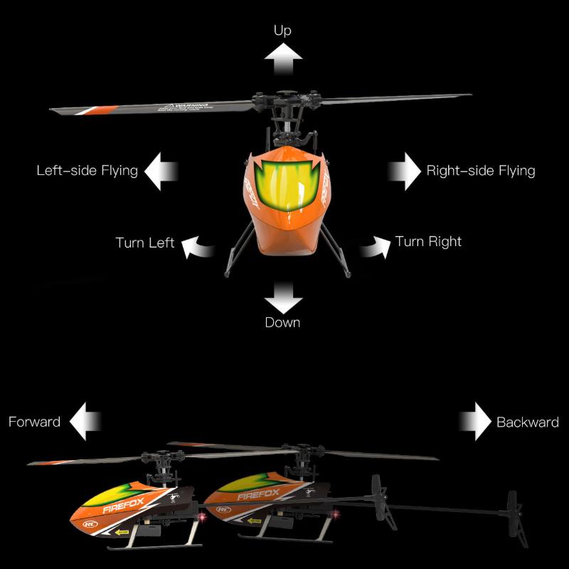シングルローター フライバーレス RCヘリコプター 4CH  - Rc Helicopter Single Rotor のレビューと価格