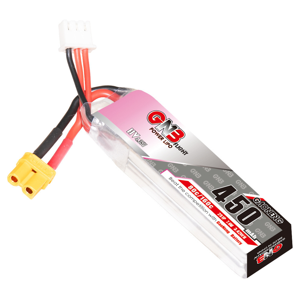 レーシングドローン用gnb-lipoバッテリー,7.6v,4 - Rc Helicopter Parts のレビューと価格