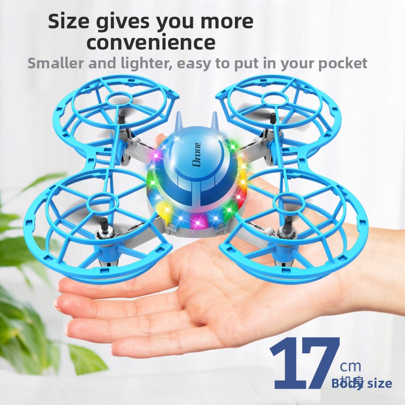 LEDライト付きミニRCドローン、4軸クアッドコプターおもち - Rc Helicopter Charger のレビューと価格