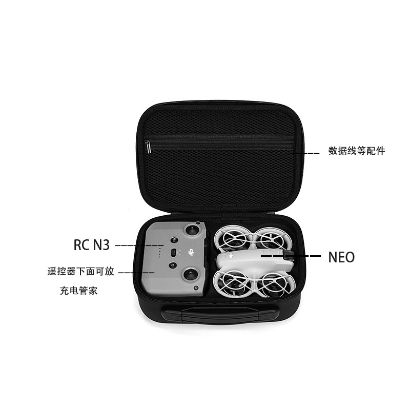 Djiネオ用ポータブルキャリングケース,ミニハンドバッグ,収 - Rc Helicopter Bag のレビューと価格