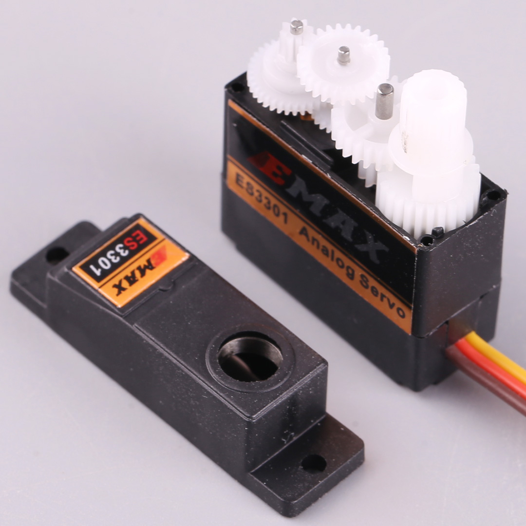 EMAX ES3001 軽量アナログサーボ 43g プラスチ - Rc Helicopter Servo のレビューと価格