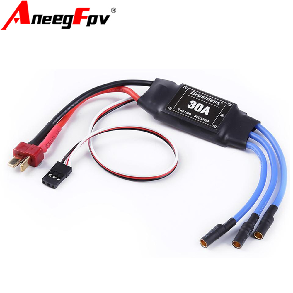 XXD 30A 2-4S ESC ブラシレスモーター スピー - Rc Helicopter Mini のレビューと価格