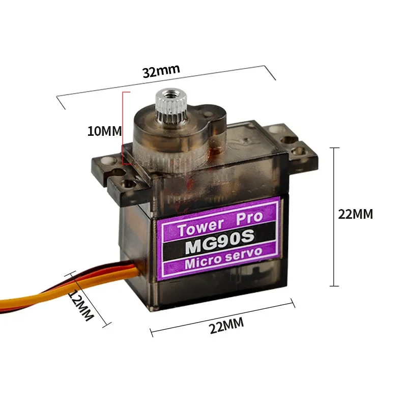 SG90/MG90S 9 グラムマイクロデジタルサーボ 18 - Rc Helicopter Battery のレビューと価格