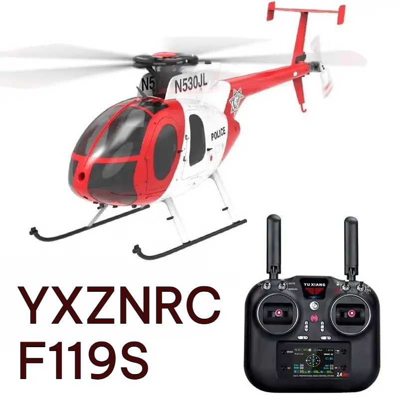 YXZNRC F119S ラジコンヘリコプター Md500  - Rc Helicopter Single Rotor のレビューと価格
