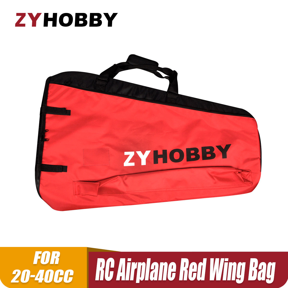 20〜40ccのrc飛行機用の固定翼保護輸送バッグ赤 - Rc Helicopter Bag のレビューと価格