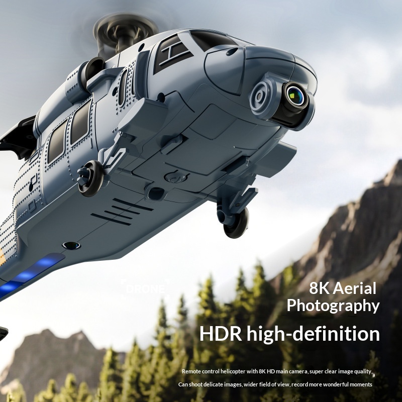 4DRC L2 RC ヘリコプター 8K 航空カメラ内蔵スク - Rc Helicopter Single Rotor のレビューと価格