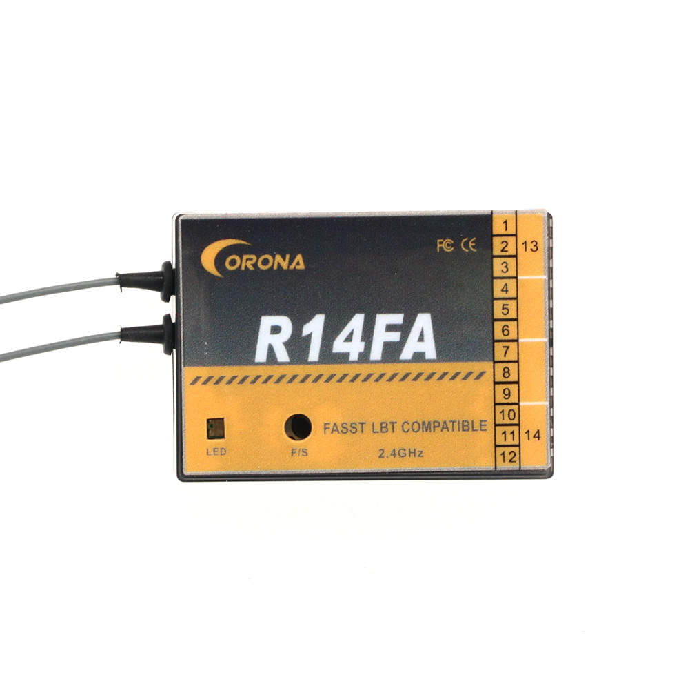 コロナ R14FA 14CH RC モデルレシーバー 10C - Rc Helicopter Remote Control のレビューと価格