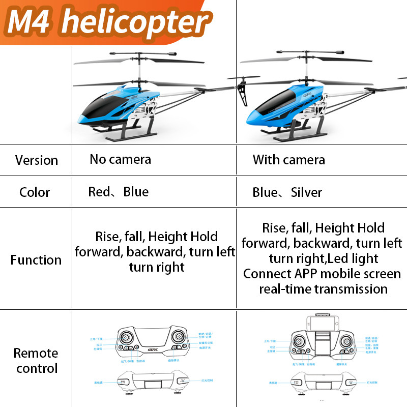 M4 大型 Rc ヘリコプターリモコン非常に耐久性のある充電 - Rc Helicopter Large のレビューと価格