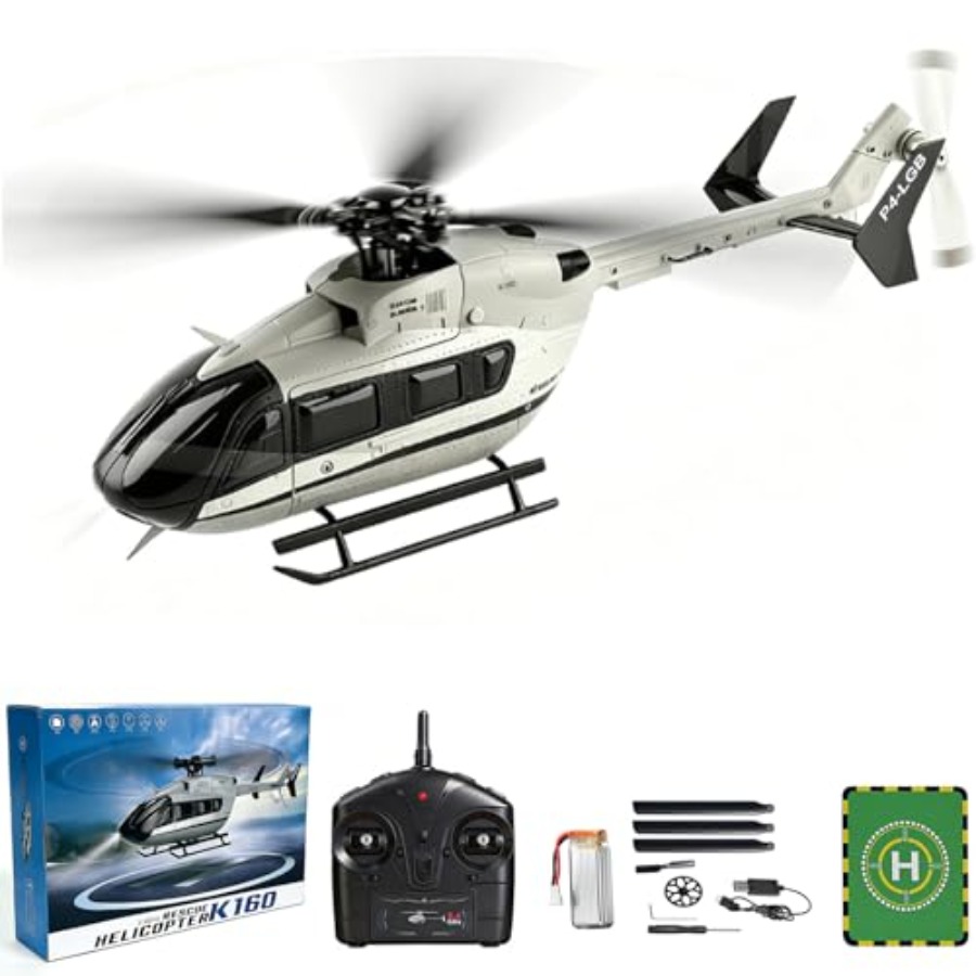 屋内外兼用RCヘリコプター、カーボンファイバー複合素材、黒赤 - Rc Helicopter Gyro のレビューと価格