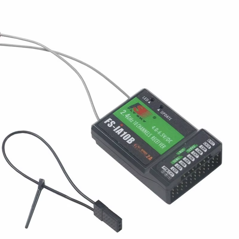 Flysky FS-iA10B 2.4G 10チャンネル受信 - Rc Helicopter Battery のレビューと価格